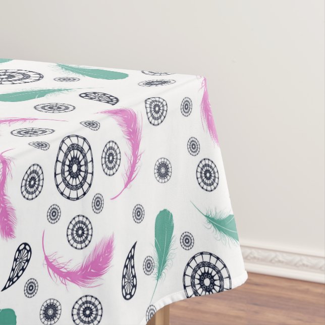 Nappe Boho ethnique fait varier le pas de Paisley (In Situ)
