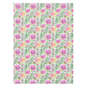 Nappe Boho Floral Art Nouveau Élégant et Vintage