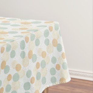 Nappe Boho Green et Gold Christmas