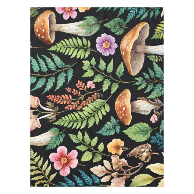 Nappe Bois Forêt Champagne Art Motif (Devant)