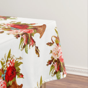 Nappe Bouquet Rose Décor