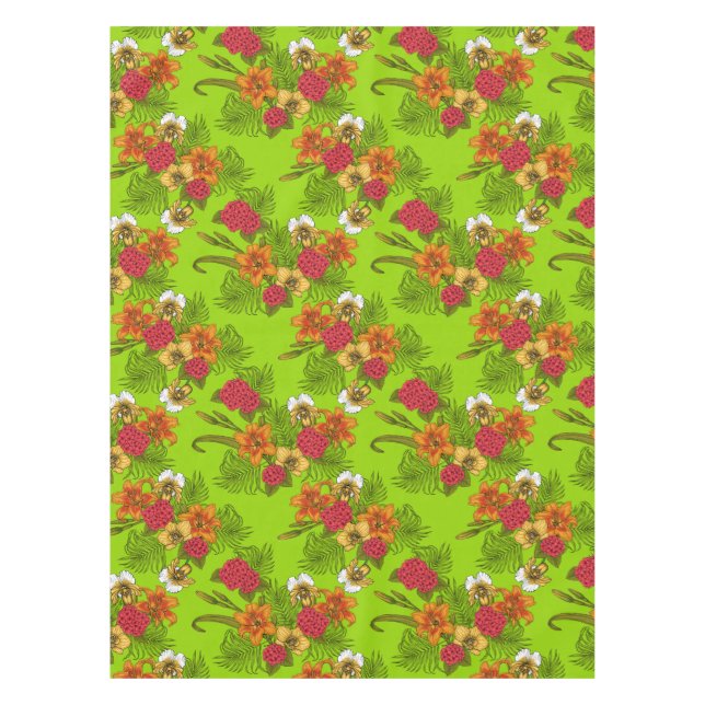 Nappe Bouquet tropical (Devant)