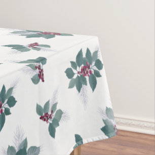 Nappe Bouquets de pin, de feuille et de baies
