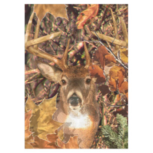 Nappe Buck Camouflage Cerf à queue blanche