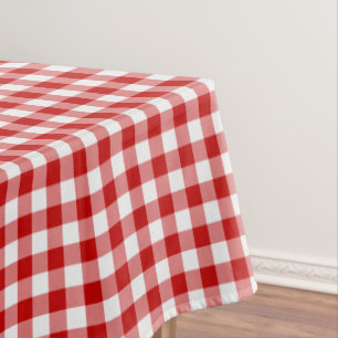 Nappe Buffalo Cochon rouge blanc