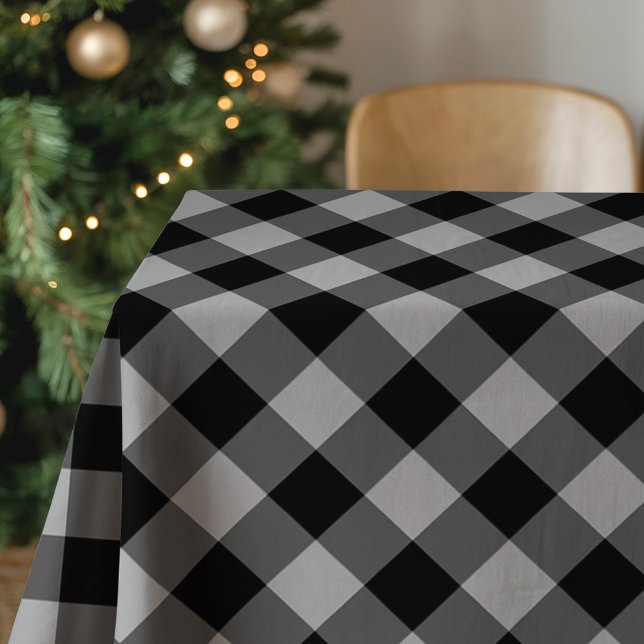 Nappe Buffle noir et gris rustique plaqué (Créateur téléchargé)