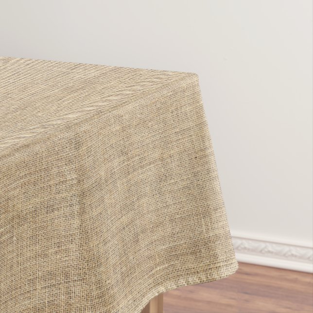 Nappe Burlap Vintage rustique (In Situ)