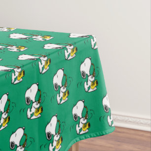 Nappe cacahuètes   Lecteur Snoopy Saxophone