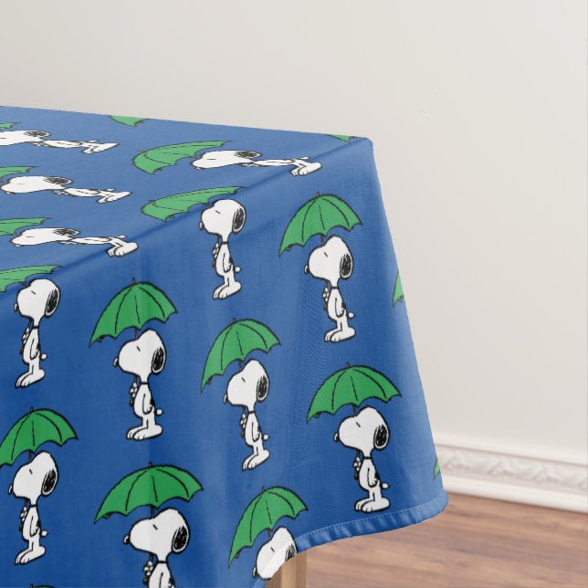 Nappe cacahuètes | Parapluie vert Snoopy (In Situ)