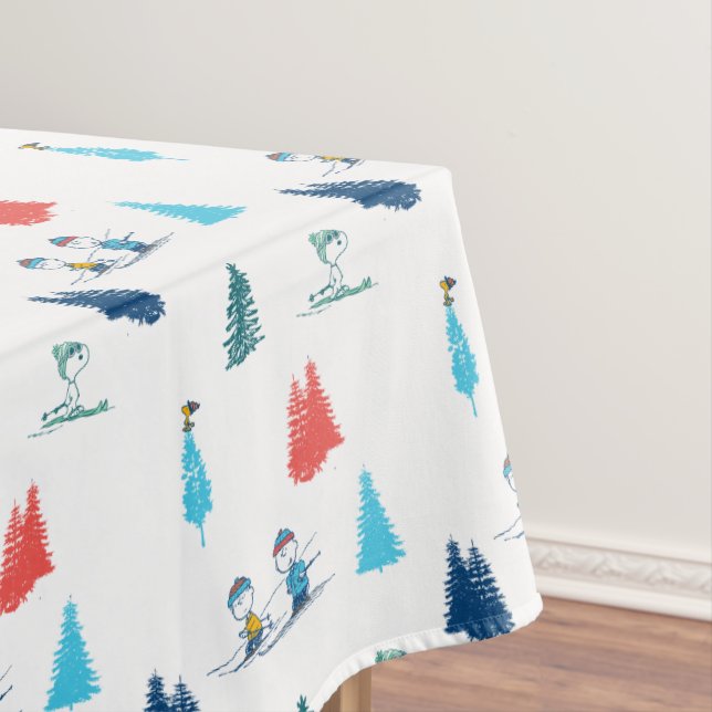 Nappe cacahuètes | Ski d'hiver Motif des pistes (In Situ)