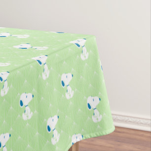 Nappe cacahuètes   Snoopy Green Deco Dreams Motif