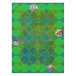 Nappe Cadres shamrocks 4 Photos