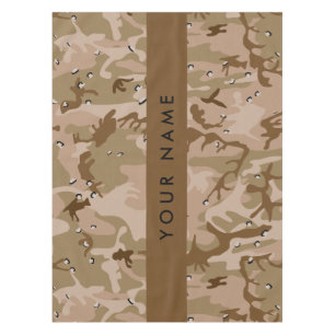 Nappe Cailloux de camouflage du désert, Votre nom, Perso