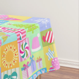 Nappe Calendrier de Noël