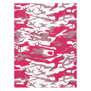 Nappe Camo rouge