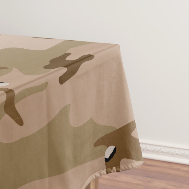 Nappe Camouflage Désert Avec Galets, Militaire, Armée (In Situ)