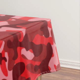 Nappe Camouflage Saumon rouge
