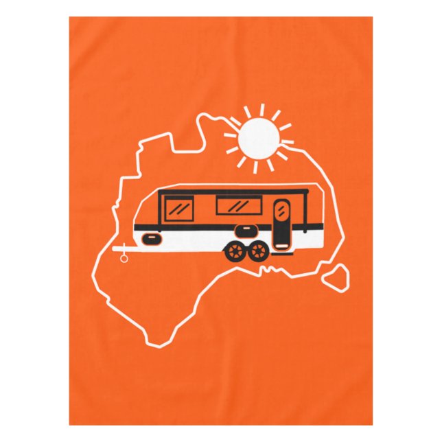 Nappe Camping Caravan australien (Devant)