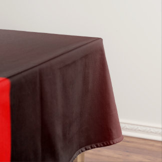 Nappe Canneberge Et Lumières Noires