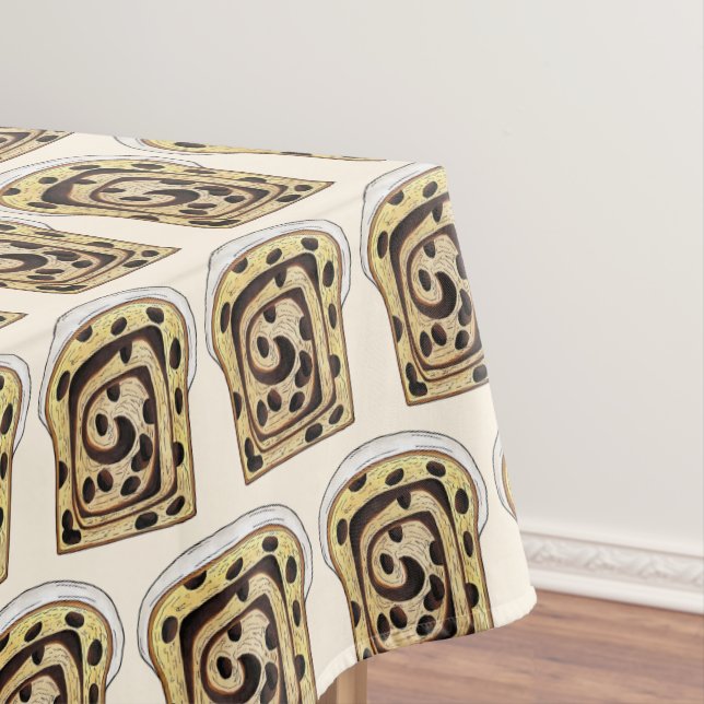 Nappe Cannelle Raisin Pain Pain Brunch Petit-déjeuner To (In Situ)