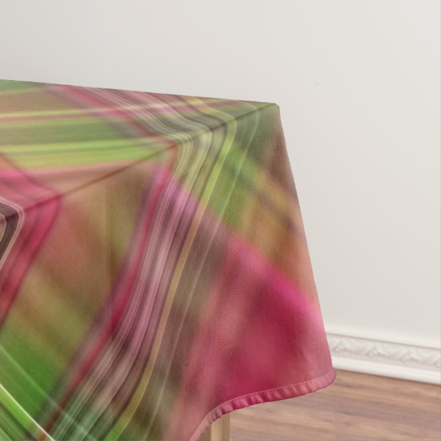 Nappe Cardinal Bush rose et vert (In Situ)