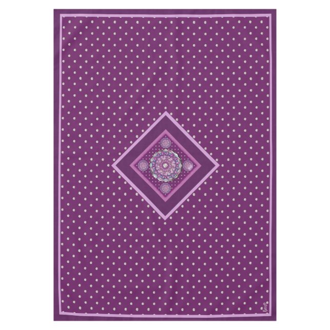 Nappe Cardinal Red Rosace (Devant)