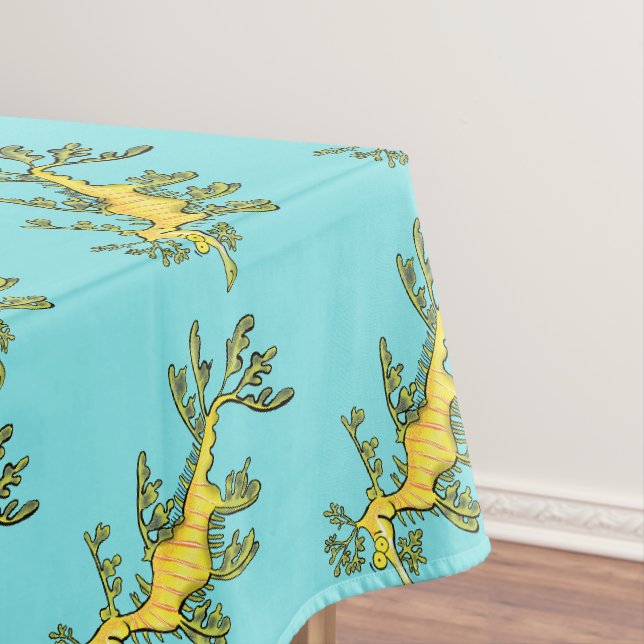 Nappe Caricature amusante de dragon de mer feuillu (In Situ)