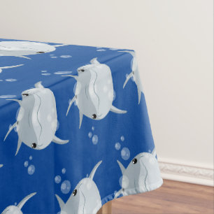 Nappe Caricature joli dauphin kawaii kawaii