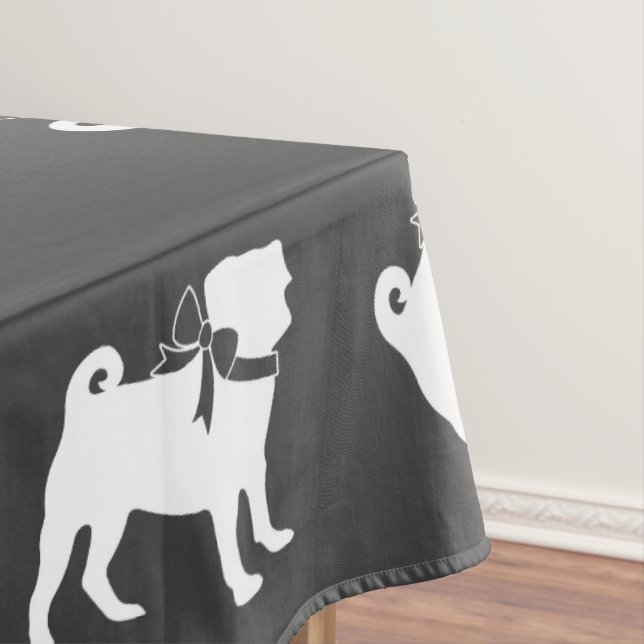 Nappe Carlin Chien Baby shower Gris Chiot Chien Neutre G (In Situ)