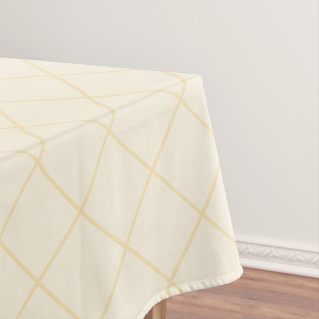 Nappe carré jaune mousseline (In Situ)