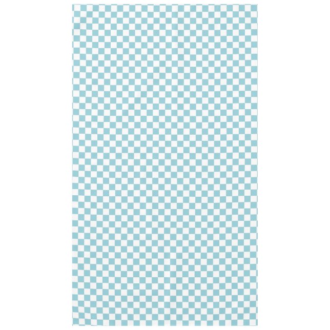 Nappe Carrés Checkered bleus et blancs (Devant)
