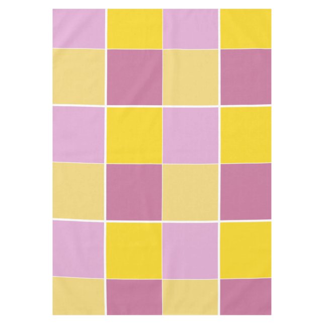 Nappe Carrés de framboise de citron (Devant)