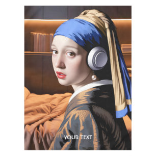 Nappe Casques de perle d'Imaginaire mignonne fille