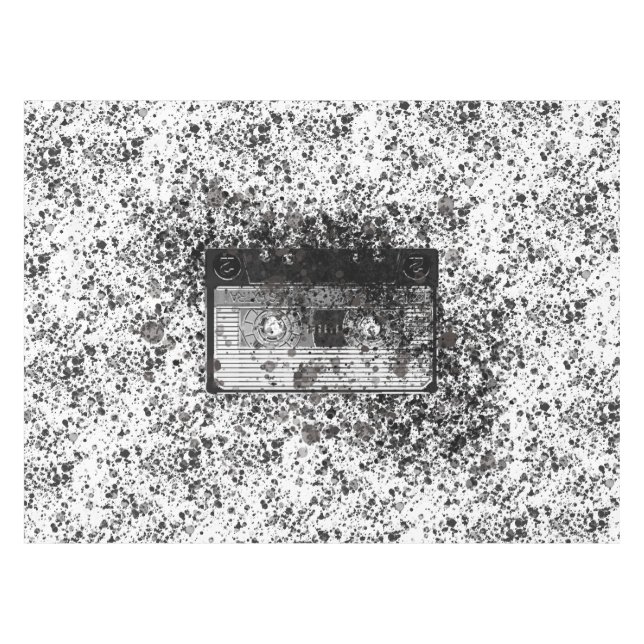 Nappe Cassette audio rétro (Devant (Horizontal))