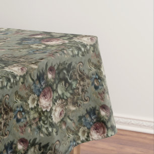 Nappe Ce qui se cache sous la fleur - Motif de la médeci