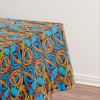 Nappe Céltic Knot Animaux Lindisfarne Motif