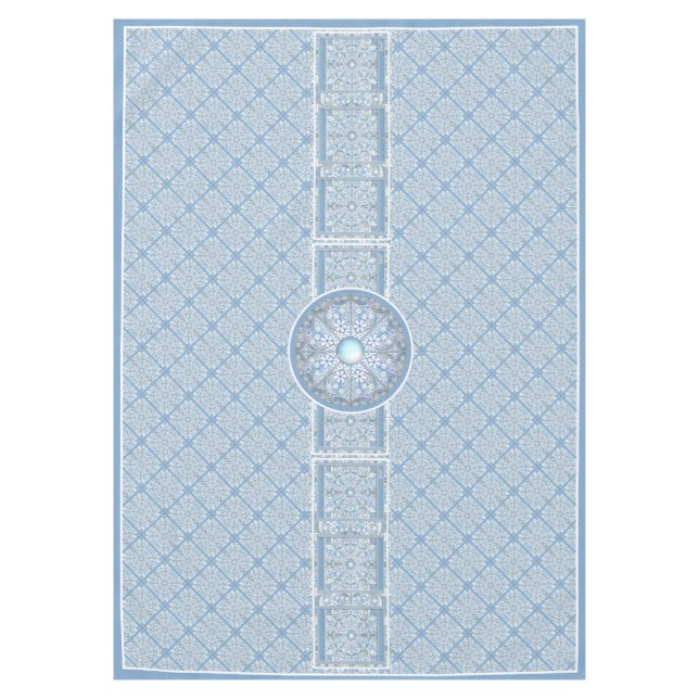 Nappe Céramique Lace Bleu clair (Devant)