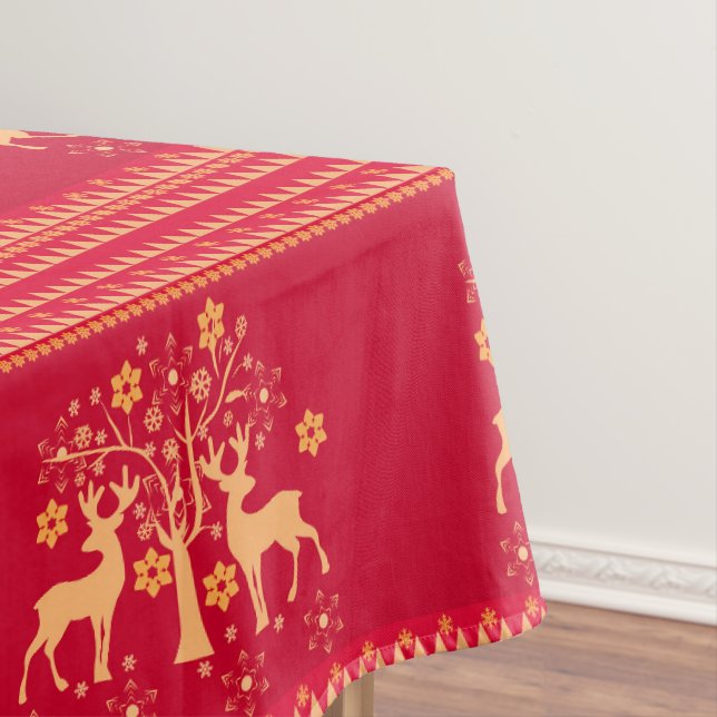 Nappe Cerf de Noël (In Situ)