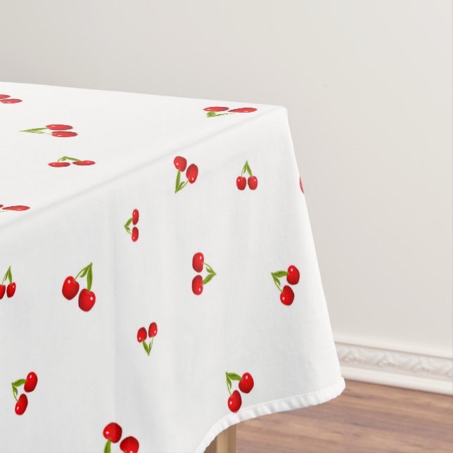 Nappe Cerise, cerises, fruits motif   (In Situ)