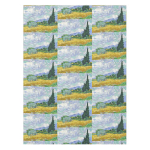 Nappe Champ de blé avec cyprès de Van Gogh