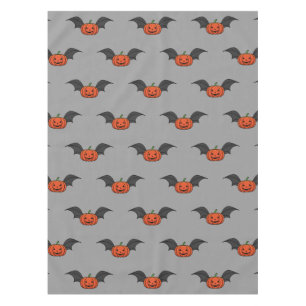 Nappe Chat Citrouille d'Halloween