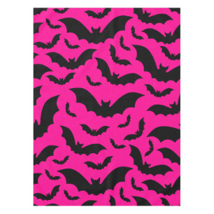 Nappe chauve-souris vampire halloween rose gothique