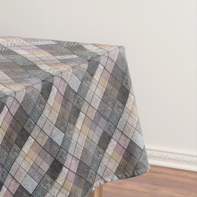 Nappe Checkered gray . (In Situ)