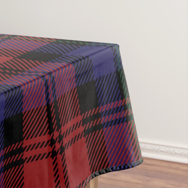 Nappe Chèque Tartan écossais Clan MacLachlan (In Situ)