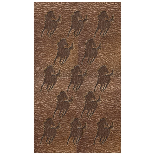 Nappe Cheval simili cuir (Devant)