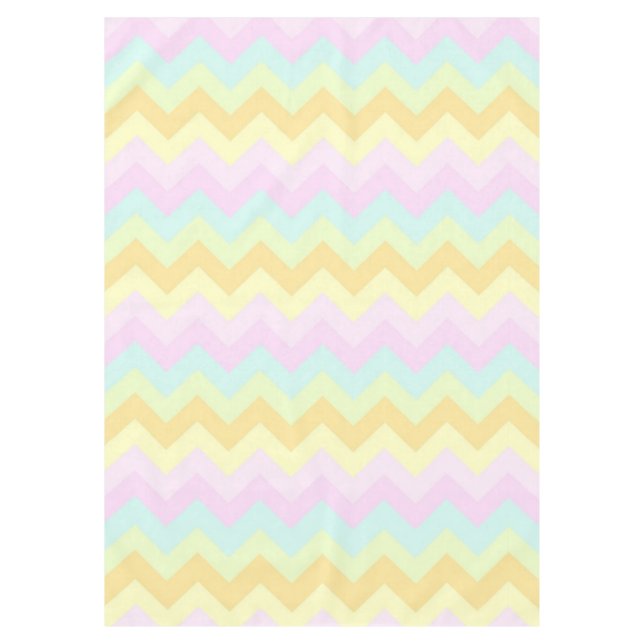 Nappe Chevrons de pastel de partie (Devant)