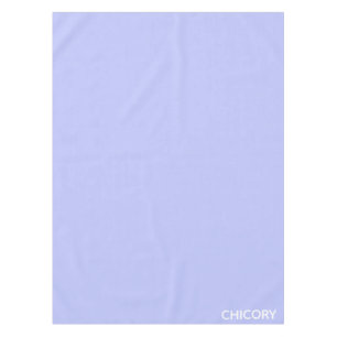 Nappe Chicorée Nom de couleur bleu Fleur