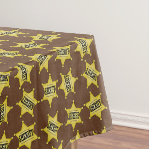 Nappe Chiffre de table de badge Country Sheriffs