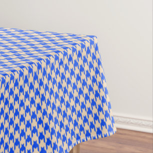 Nappe Chine Blue Houndstooth