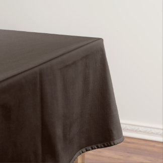 Nappe Chocolat foncé, Brown solide, Brown foncé